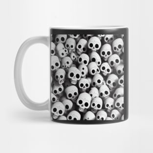 Cute Halloween Skull Pattern Mug